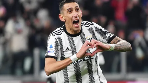 Di María convirtió un golazo este jueves en la Europa League.