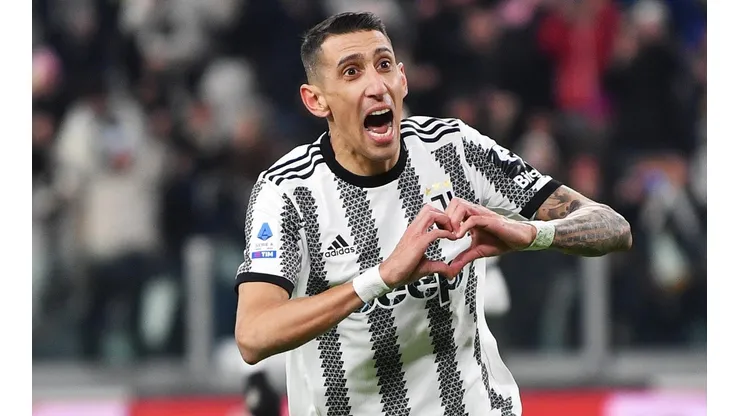 Di María convirtió un golazo este jueves en la Europa League.