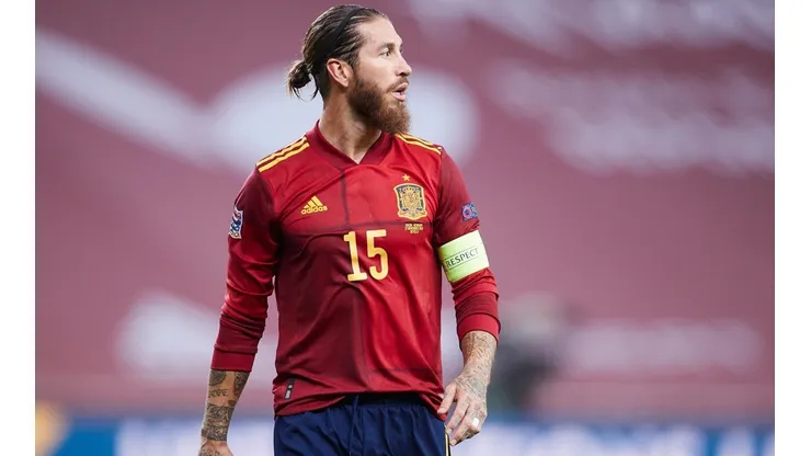 Sergio Ramos jugó por última vez en 2021 con España