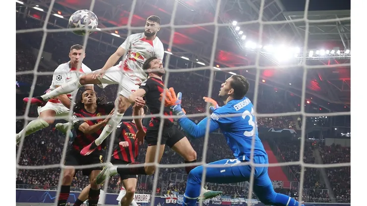 Gvardiol anotó el empate para el Leipzig