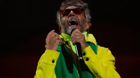 Fito Páez dándolo todo en Viña 2023.