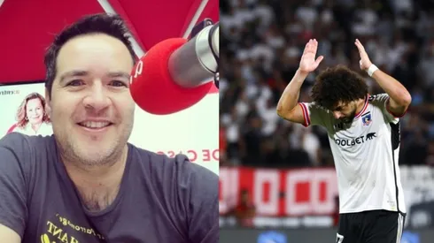 Caamaño le prestó ropa a Falcón tras conocerse su sanción.