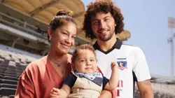 La esposa del jugador de Colo Colo no aguantó las críticas.