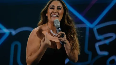 Belén Mora en el Festival de Viña 2023.