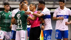 El encuentro terminó con siete expulsados.