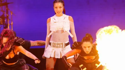 Emilia Mernes en Viña 2023.