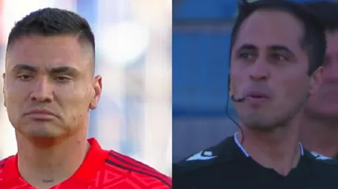 Campos protagonizó áspero diálogo con árbitro asistente.