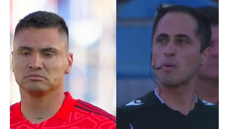 Campos protagonizó áspero diálogo con árbitro asistente.