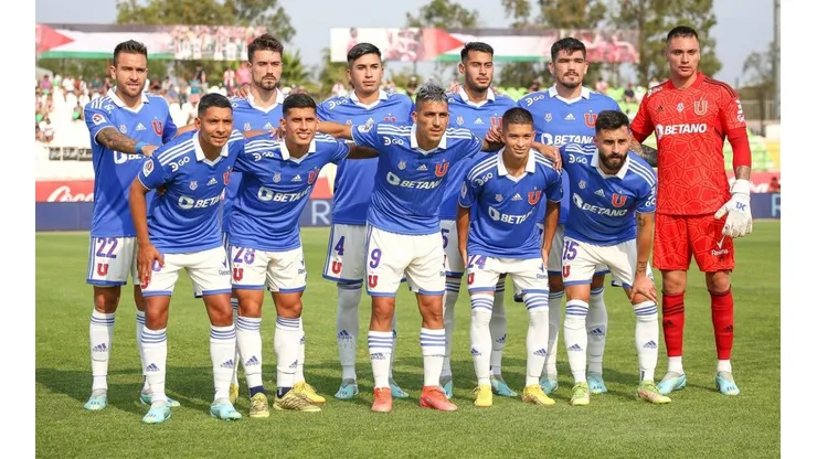 La U confirma su formación para enfrentar a O'Higgins en Rancagua.