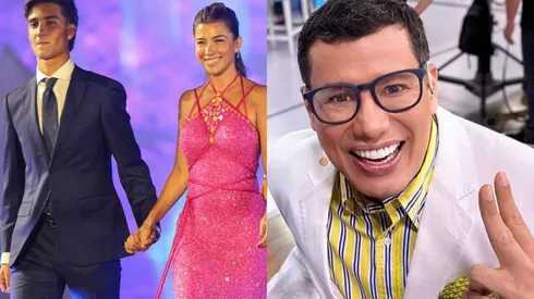 Pancha Merino en la alfombra roja de La Gala de Viña 2023.