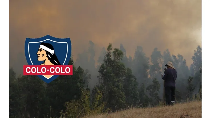 El Cacique se puso la mano en el corazón con los damnificados.