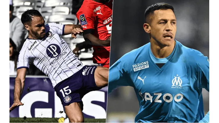 Gabriel Suazo y Alexis Sánchez protagonizan un duelo de chilenos en la Ligue 1.
