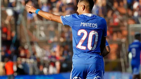 Federico Mateos dentro de los citados de la U ante O'Higgins