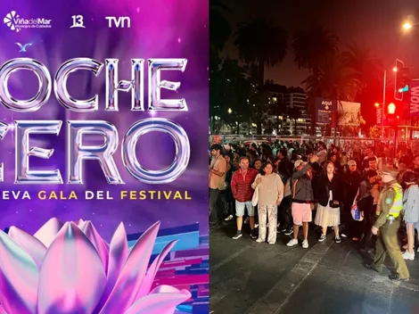 Público protesta porque no los dejan entrar a La Gala de Viña