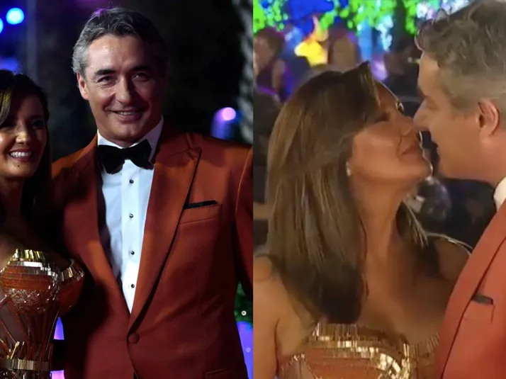 ¡Priscilla Vargas y José Luis Repenning se dieron el beso!