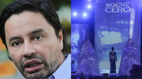 El alcalde Rodolfo Carter y una postal de La Gala de Viña 2023.