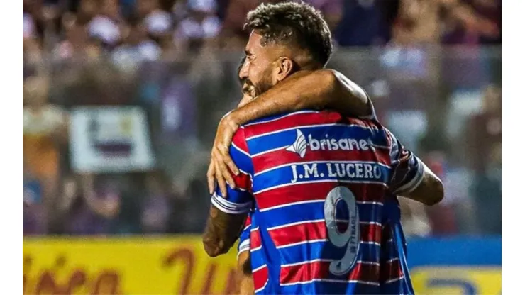 Juan Martín Lucero anotó su primer gol en Brasil