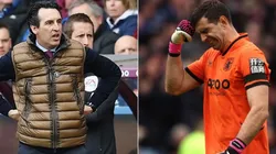 Unai Emery hizo pebre a Emiliano Martínez tras su actuación ante el Arsenal