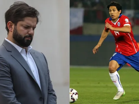 Presidente Gabriel Boric agradece y despide a Matías Fernández