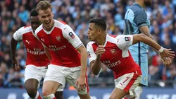 El gol fue compartido por el elenco 'gunner' en Instagram y Alexis lo compartió