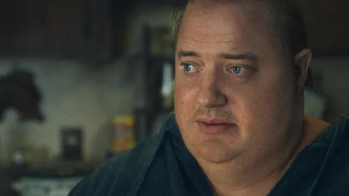 Brenda Fraser en una escena de The Whale, de Darren Aronofsky.