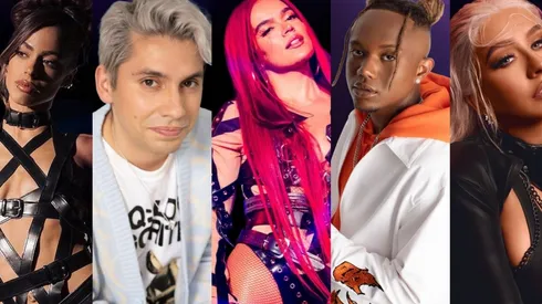 Algunos de los artistas que estarán en el Festival de Viña 2023.