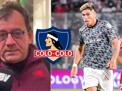 Díaz y su llamado de atención a Palacios en Colo Colo: "Se cansó en 45 minutos"