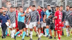 Rubio y Palacios vieron la tarjeta roja.