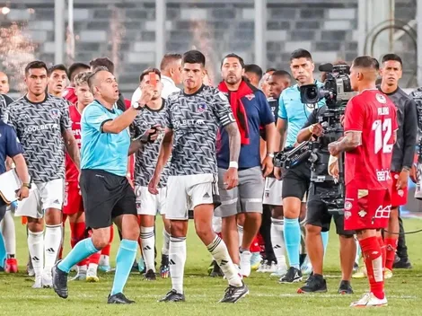 Árbitro echa al agua a Rubio por gritarle a Palacios: "Eres entero malo sapo c..."
