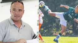 El hijo de Javier Margas busca hacerse un lugar en el fútbol profesional.