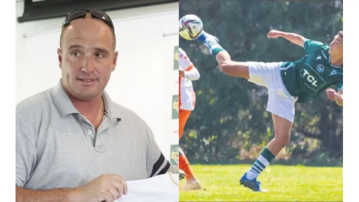 El hijo de Javier Margas busca hacerse un lugar en el fútbol profesional.