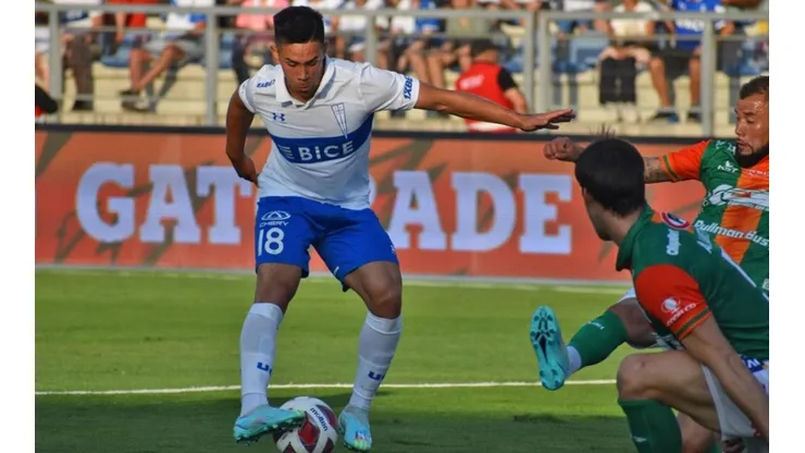 El delantero anotó uno de los goles en la igualdad de la UC