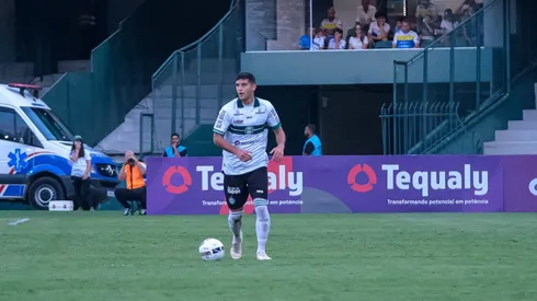 Benjamín Kuscevic debutó con la camiseta del Coritiba en Brasil.