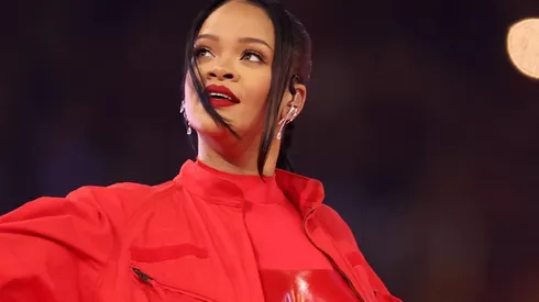 Rihanna en el Super Bowl 2023.