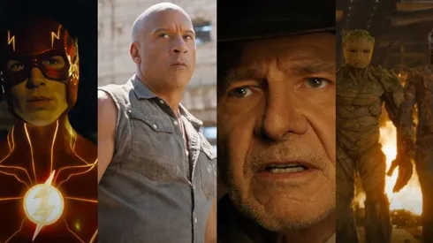 The Flash, Fast X, Indiana Jones y Guardianes de la Galaxia están entre los próximos estrenos que presentaron adelantos en el Super Bowl.
