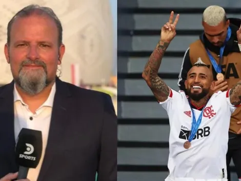 Periodista argentino alucina con Vidal: "Está en todos los detalles del juego"