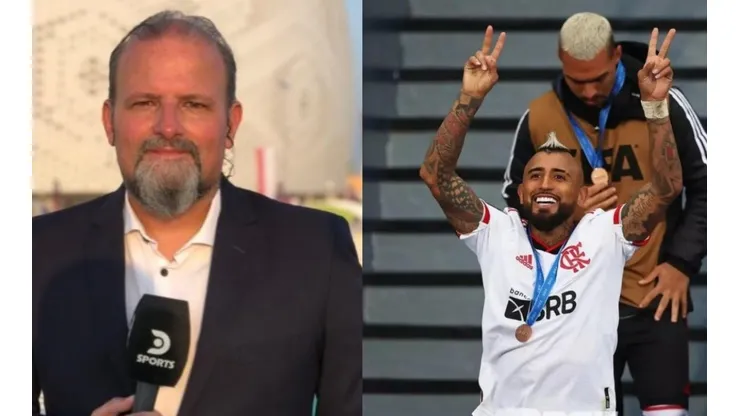 Godoy alabó en más de alguna oportunidad a Vidal.