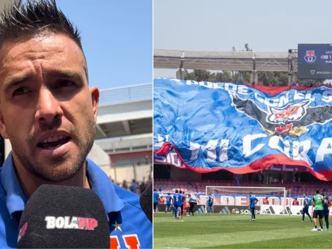 Zaldivia es pura felicidad por su buen momento en la U