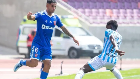 Yonathan Andía se fue contento con el triunfo de la U
