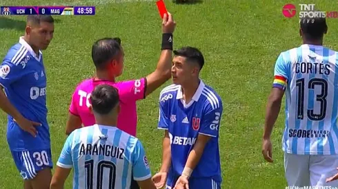 Jeisson Fuentealba y su insólita expulsión en la U