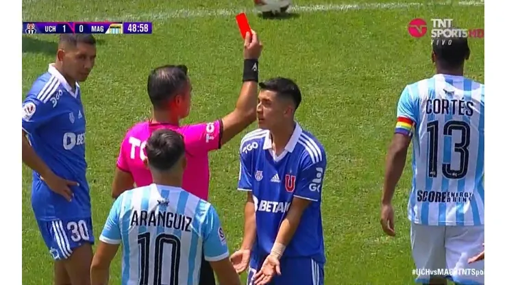 Jeisson Fuentealba y su insólita expulsión en la U