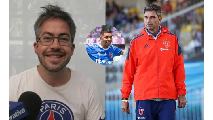 La sustitución de Palacios llamó la atención del periodista de ESPN Chile.