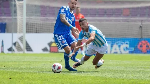 Felipe Flores se fue expulsado en el segundo tiempo frente a la U
