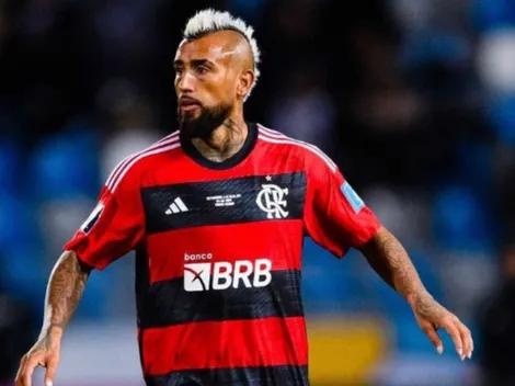 Vidal cuenta la firme sobre su baja de rendimiento en Flamengo