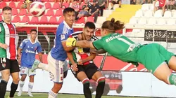 Nicolás Guerra fue titular en el primer partido ante Huachipato.