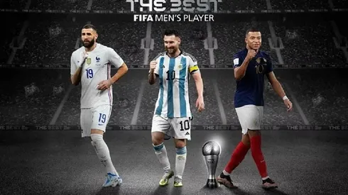 Messi, Mbappé o Benzema, uno de ellos será el mejor jugador de The Best 2022