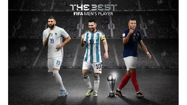 Messi, Mbappé o Benzema, uno de ellos será el mejor jugador de The Best 2022
