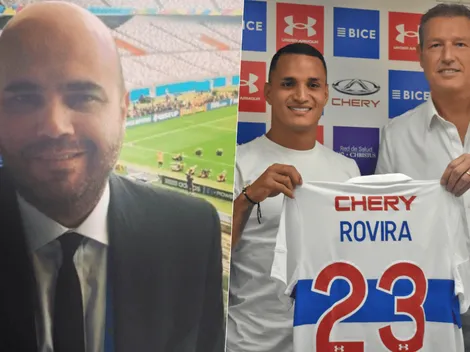 Famoso rostro colombiano le da un superlike a Rovira tras firmar en la UC