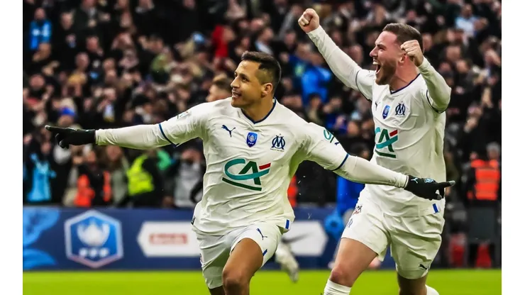 Alexis Sánchez marcó el primer gol del partido