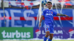 Lucas Assadi se incorporó hace una semana a los entrenamientos en la U.